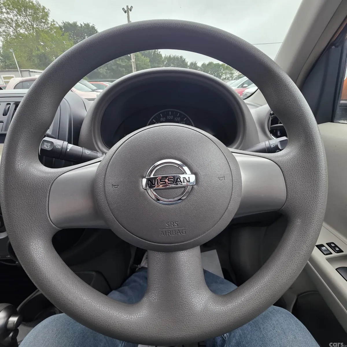 Nissan March Hatchback, Petrol, 2014, Orange