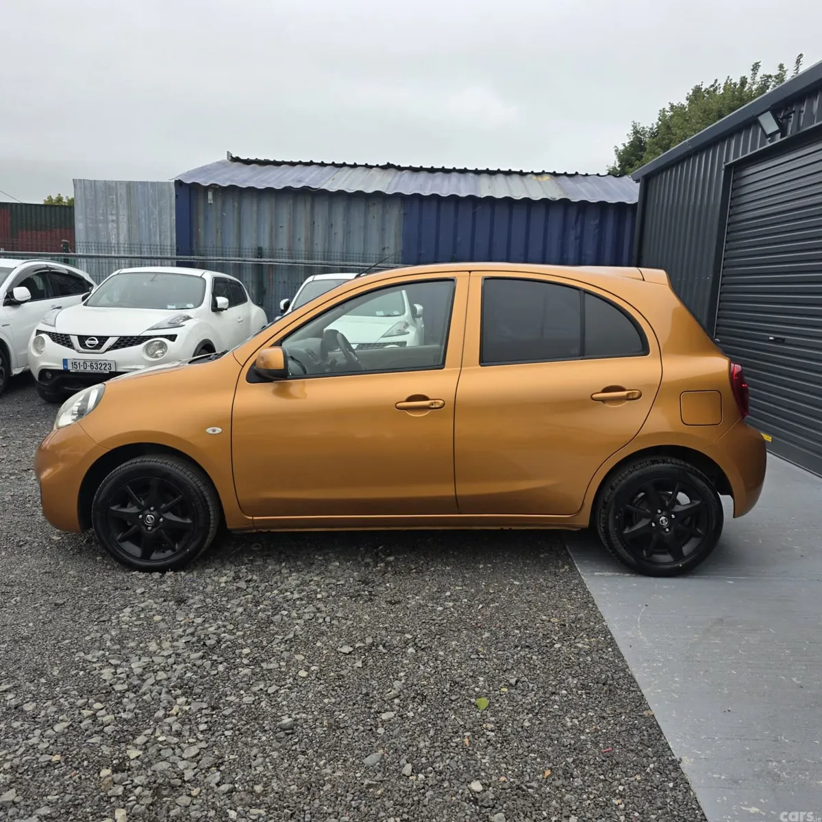 Nissan March Hatchback, Petrol, 2014, Orange