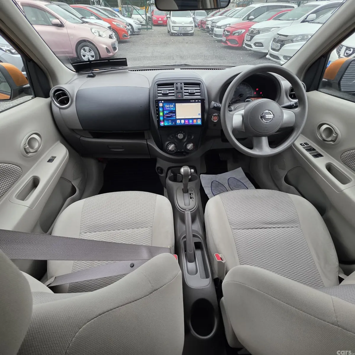 Nissan March Hatchback, Petrol, 2014, Orange