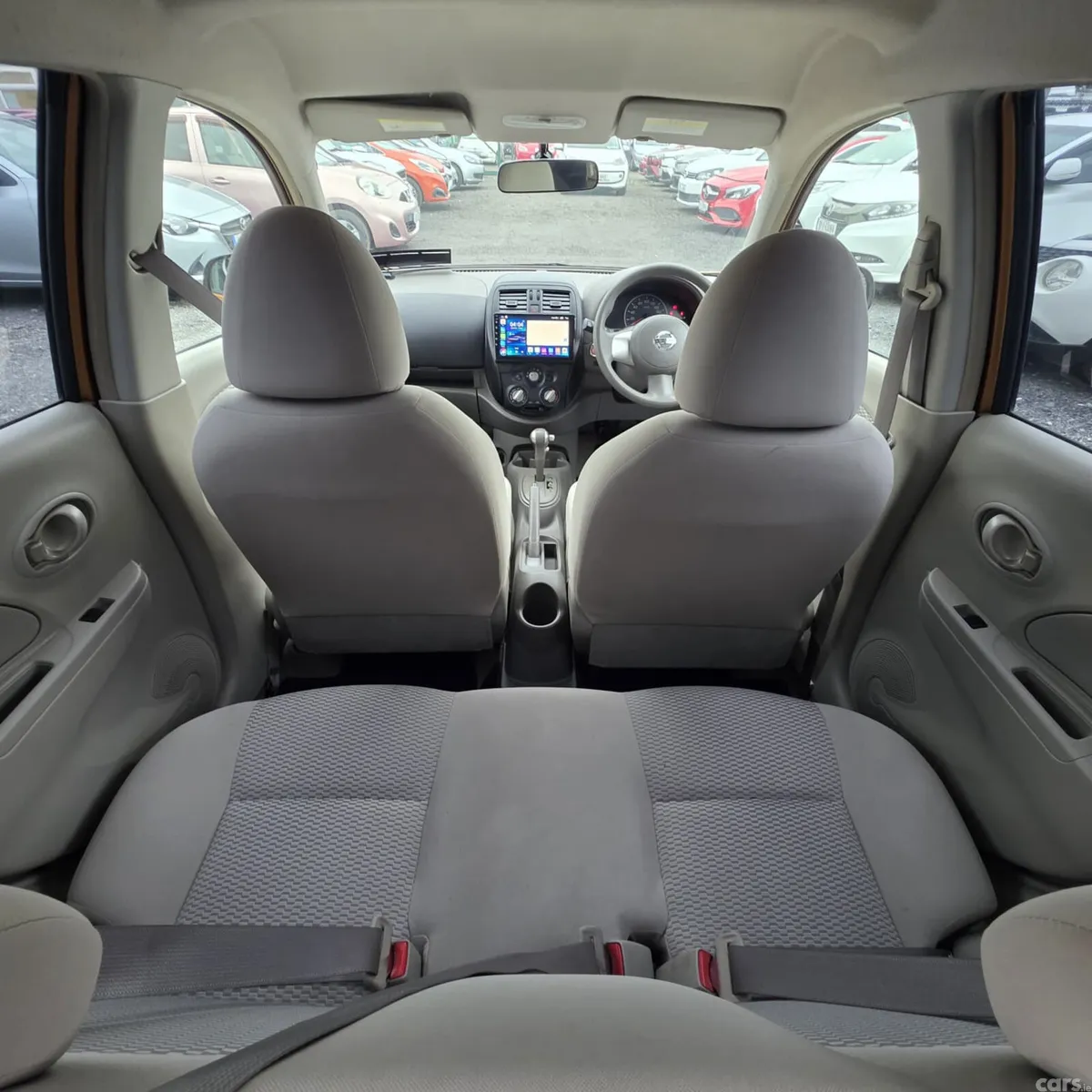 Nissan March Hatchback, Petrol, 2014, Orange