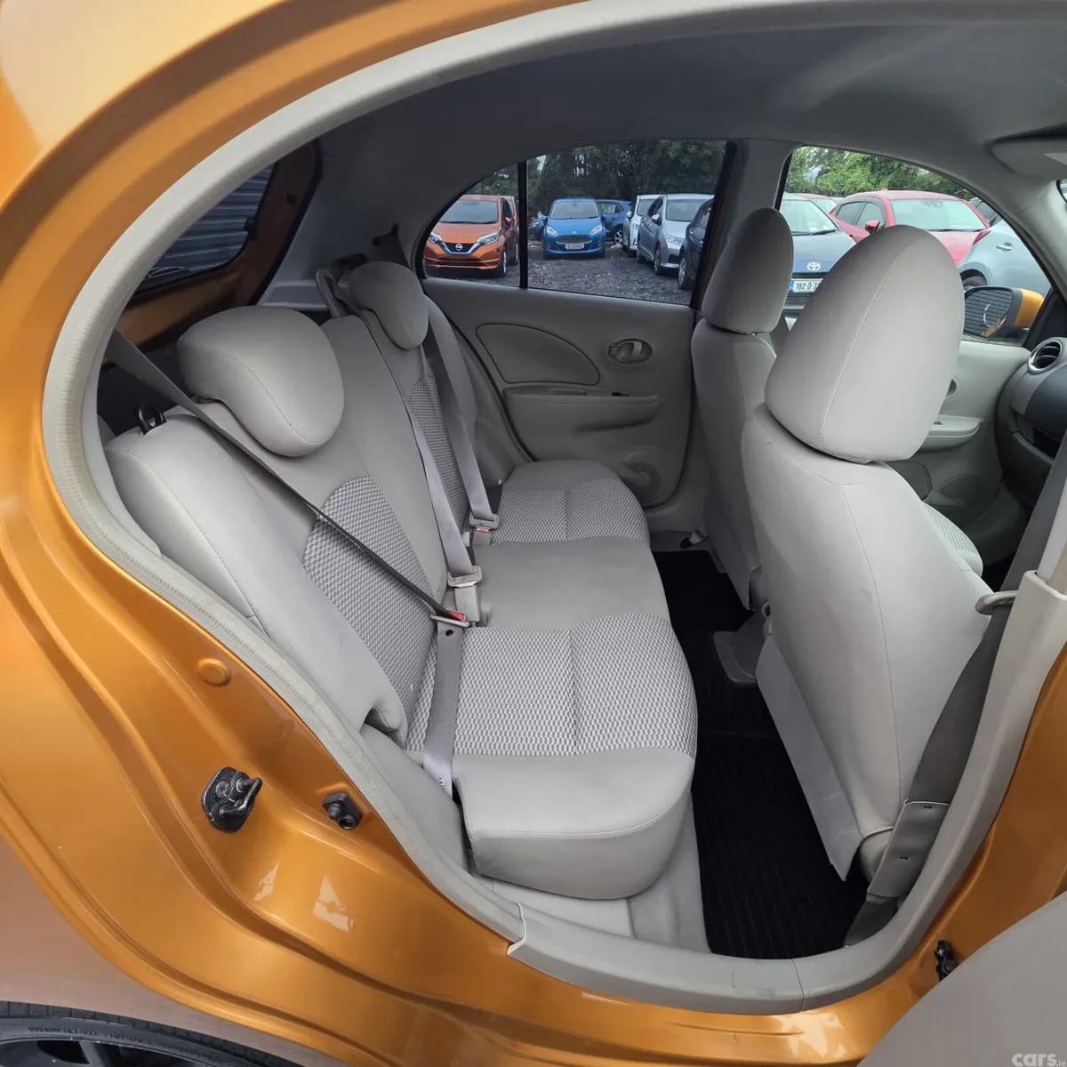 Nissan March Hatchback, Petrol, 2014, Orange