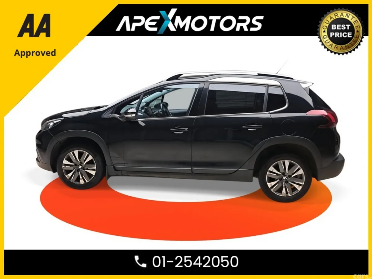 Peugeot 2008 Hatchback, Diesel, 2017, Black