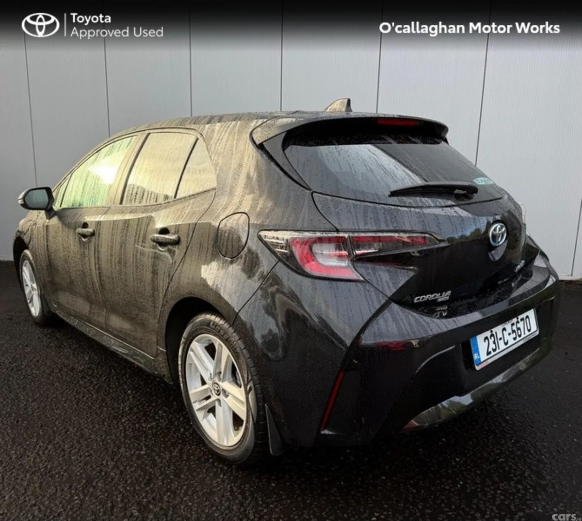 Toyota Corolla Hatchback, Petrol Hybrid, 2023, Black