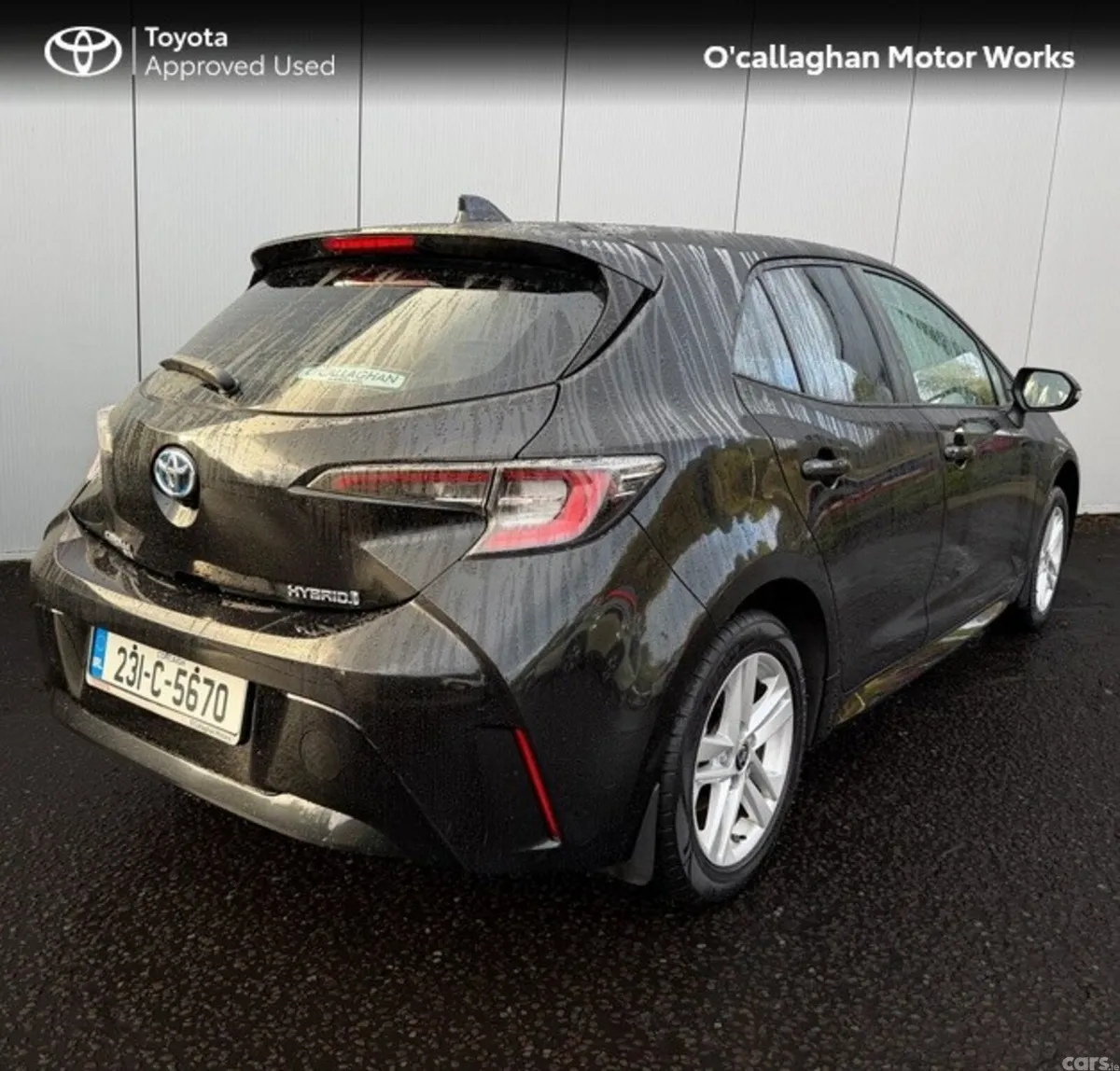 Toyota Corolla Hatchback, Petrol Hybrid, 2023, Black