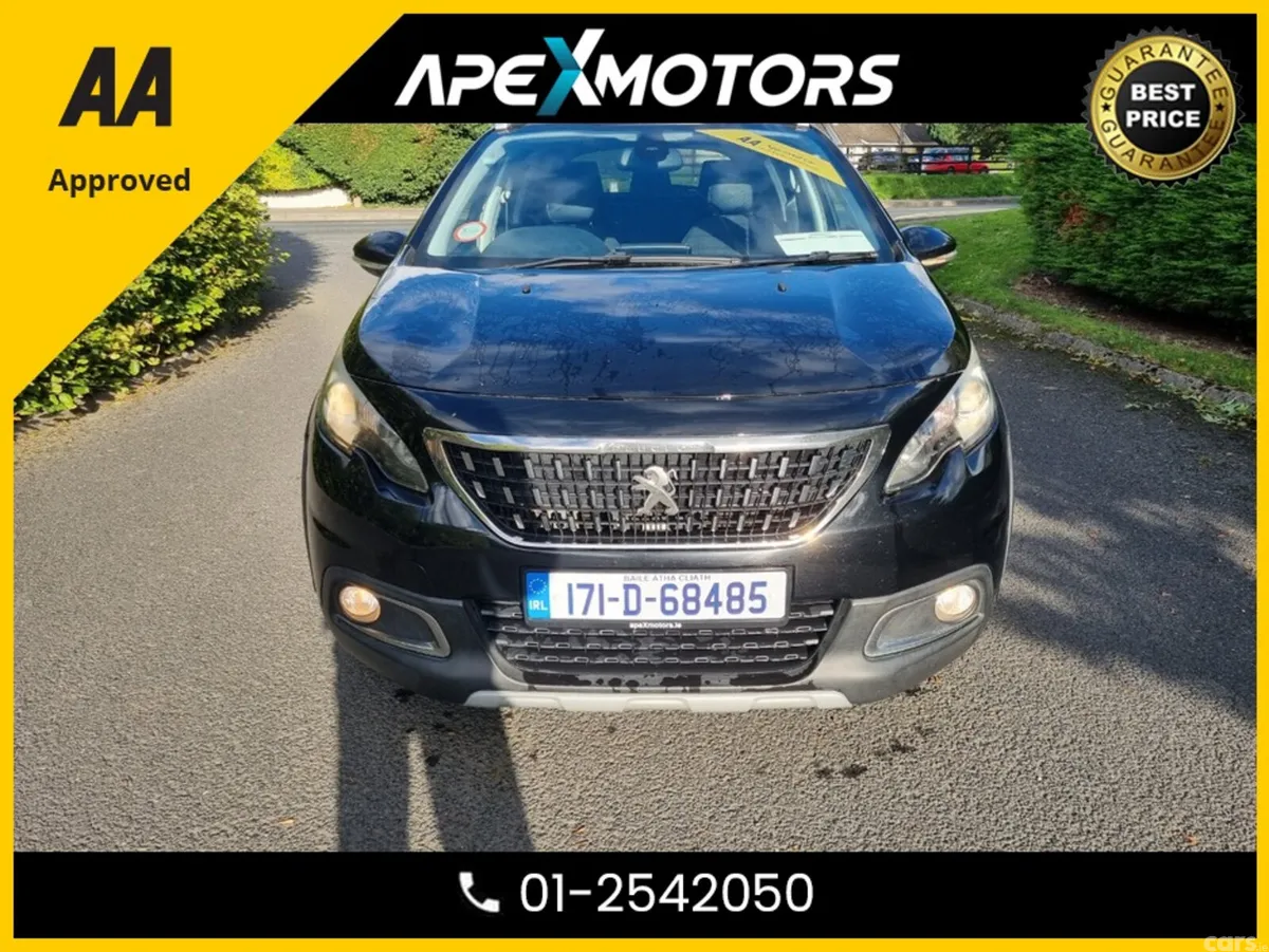 Peugeot 2008 Hatchback, Diesel, 2017, Black