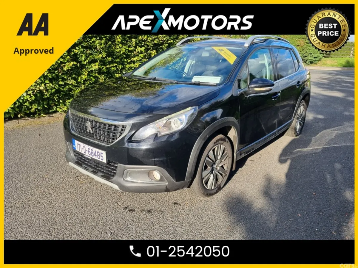 Peugeot 2008 Hatchback, Diesel, 2017, Black