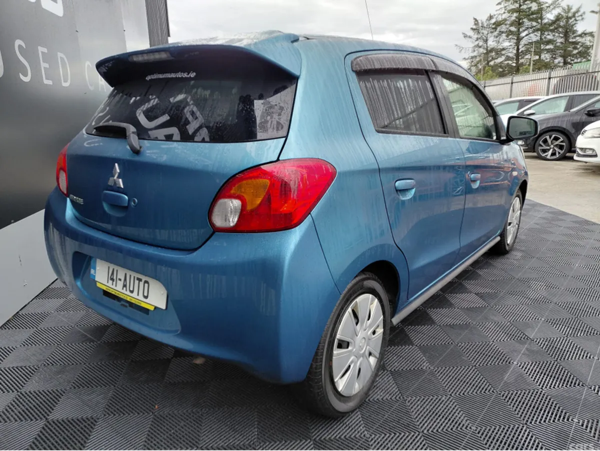 Mitsubishi Mirage Hatchback, Petrol, 2014, Blue