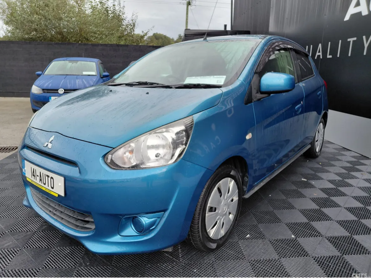 Mitsubishi Mirage Hatchback, Petrol, 2014, Blue