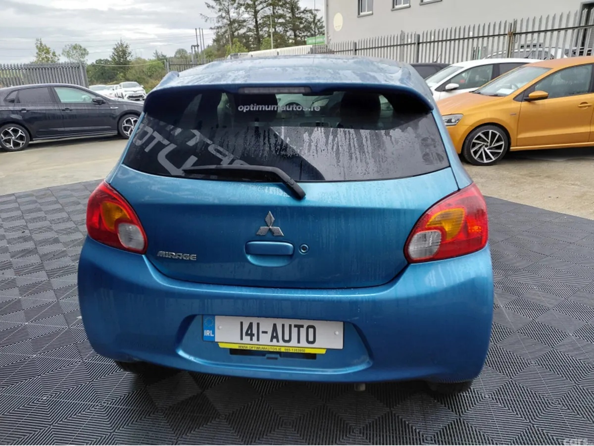 Mitsubishi Mirage Hatchback, Petrol, 2014, Blue