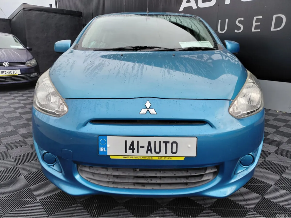 Mitsubishi Mirage Hatchback, Petrol, 2014, Blue