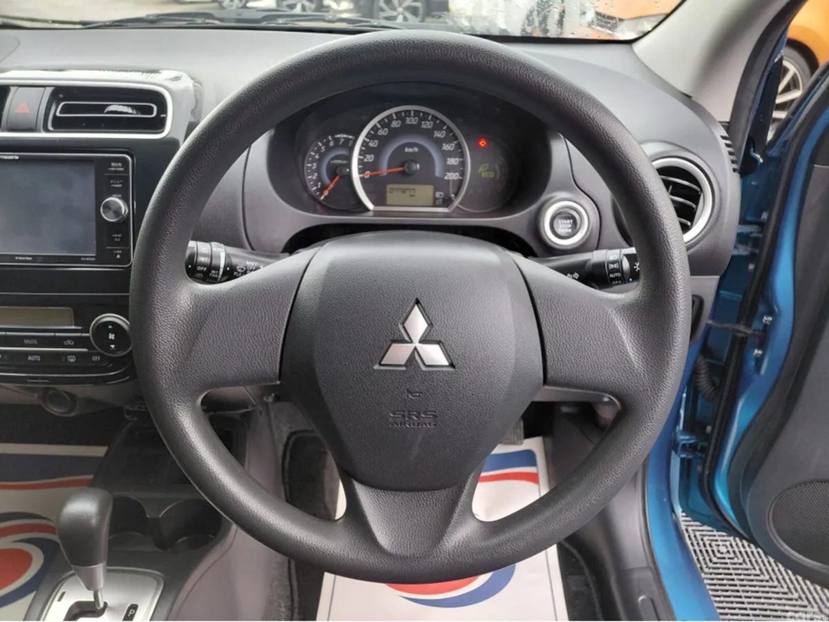 Mitsubishi Mirage Hatchback, Petrol, 2014, Blue
