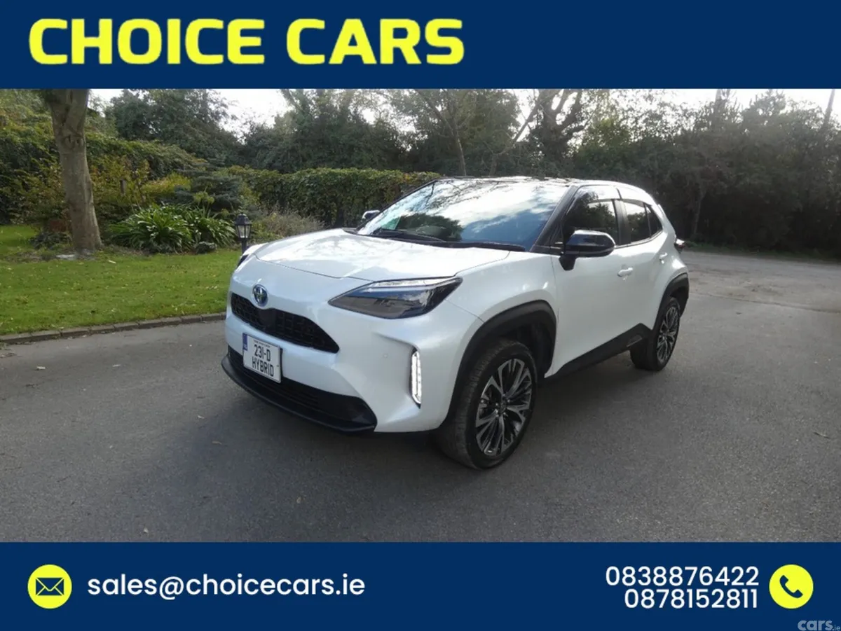 Toyota Yaris Cross Hatchback, Petrol Hybrid, 2023, White