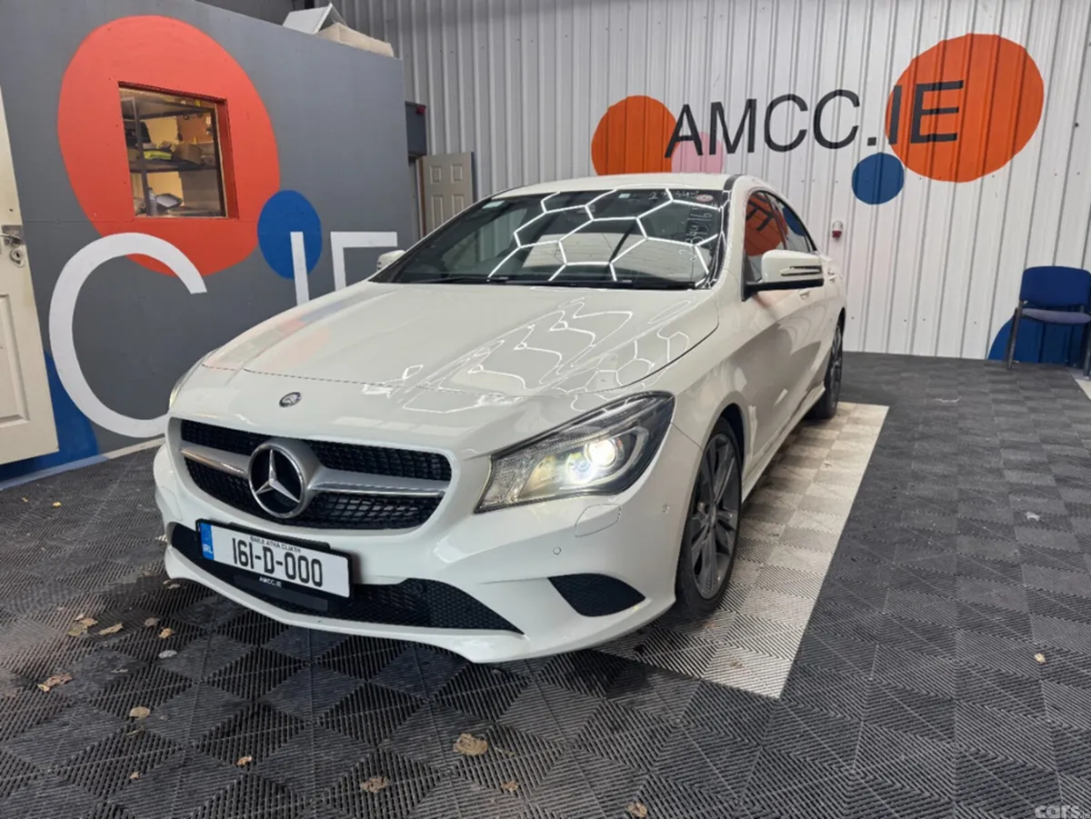 Mercedes-Benz CLA Saloon, Petrol, 2016, White