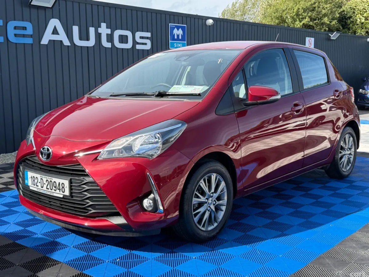 Toyota Yaris Hatchback, Petrol, 2018, Red