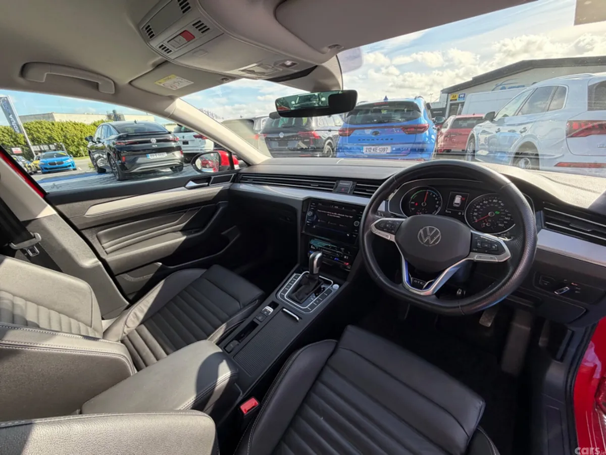 Volkswagen Passat Estate, Petrol Hybrid, 2022, Red