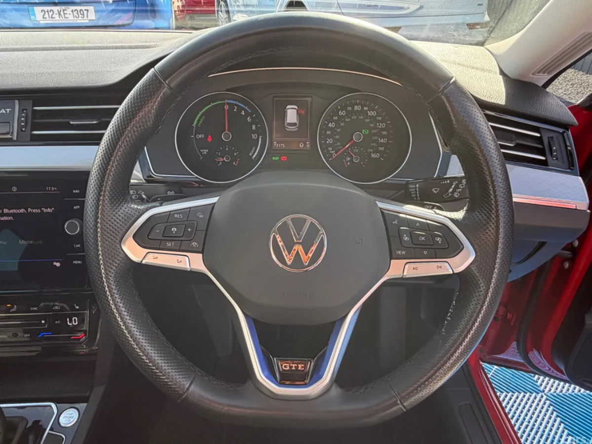 Volkswagen Passat Estate, Petrol Hybrid, 2022, Red