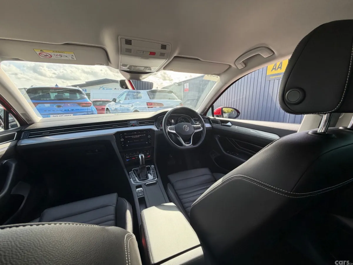 Volkswagen Passat Estate, Petrol Hybrid, 2022, Red