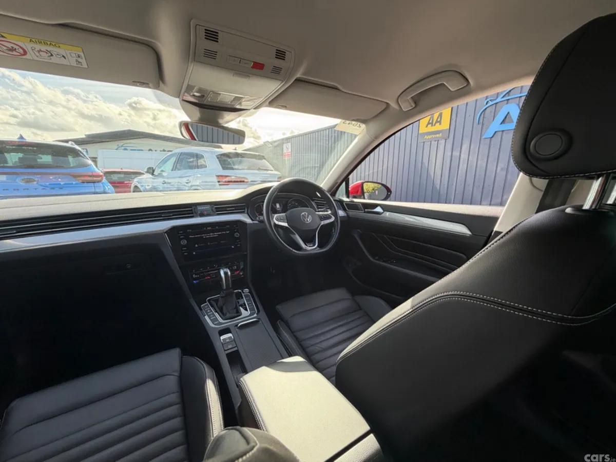 Volkswagen Passat Estate, Petrol Hybrid, 2022, Red