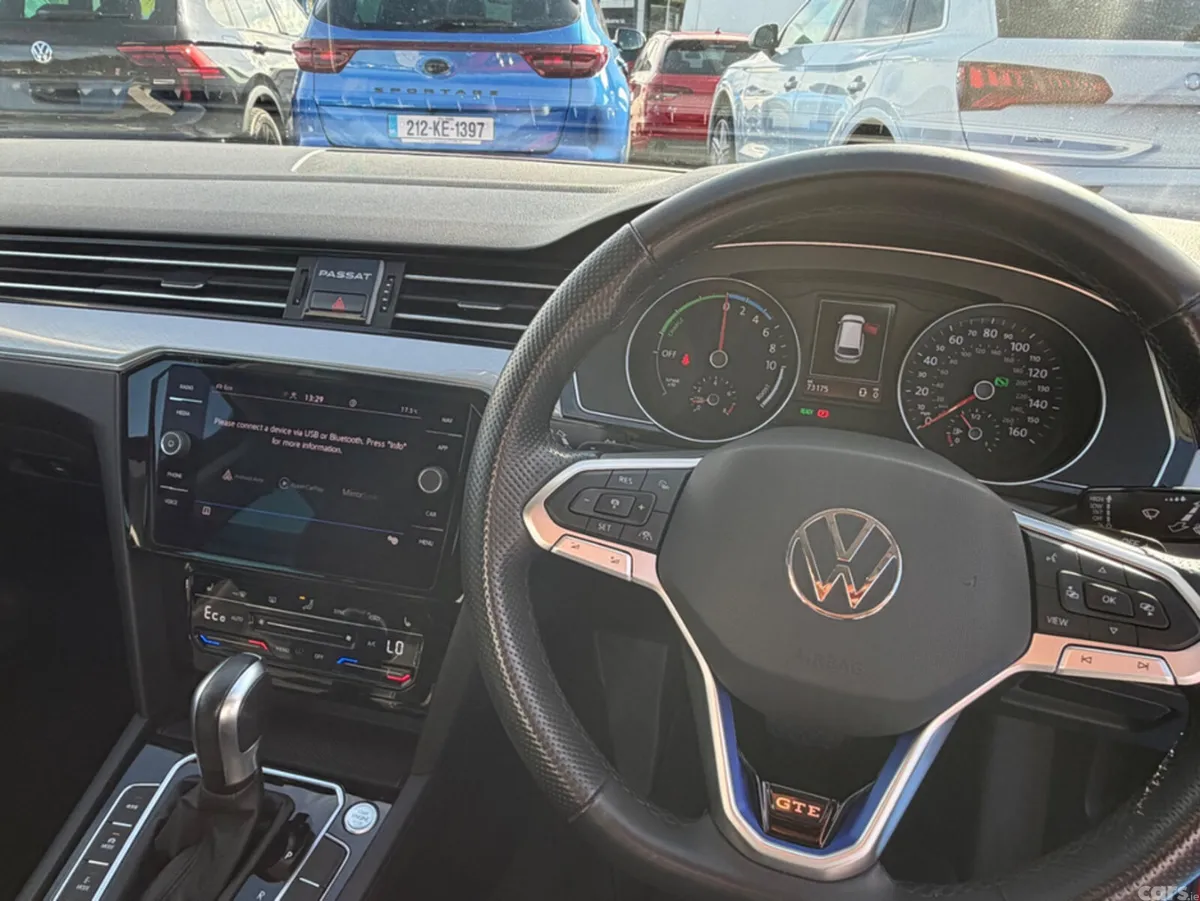 Volkswagen Passat Estate, Petrol Hybrid, 2022, Red