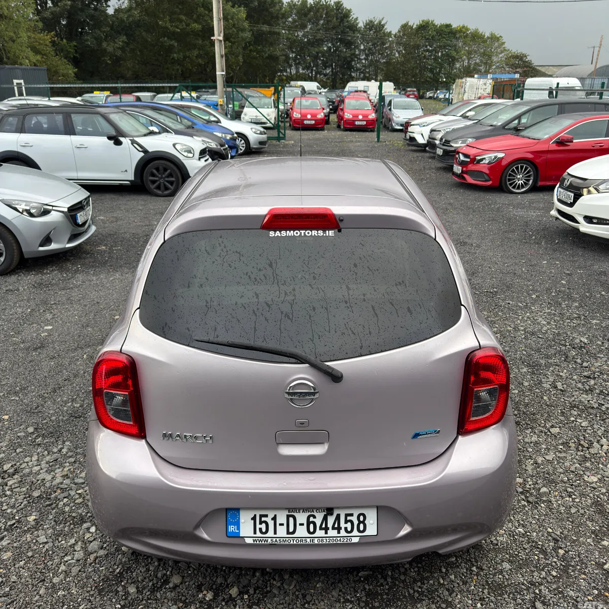 Nissan March Hatchback, Petrol, 2015, Silver