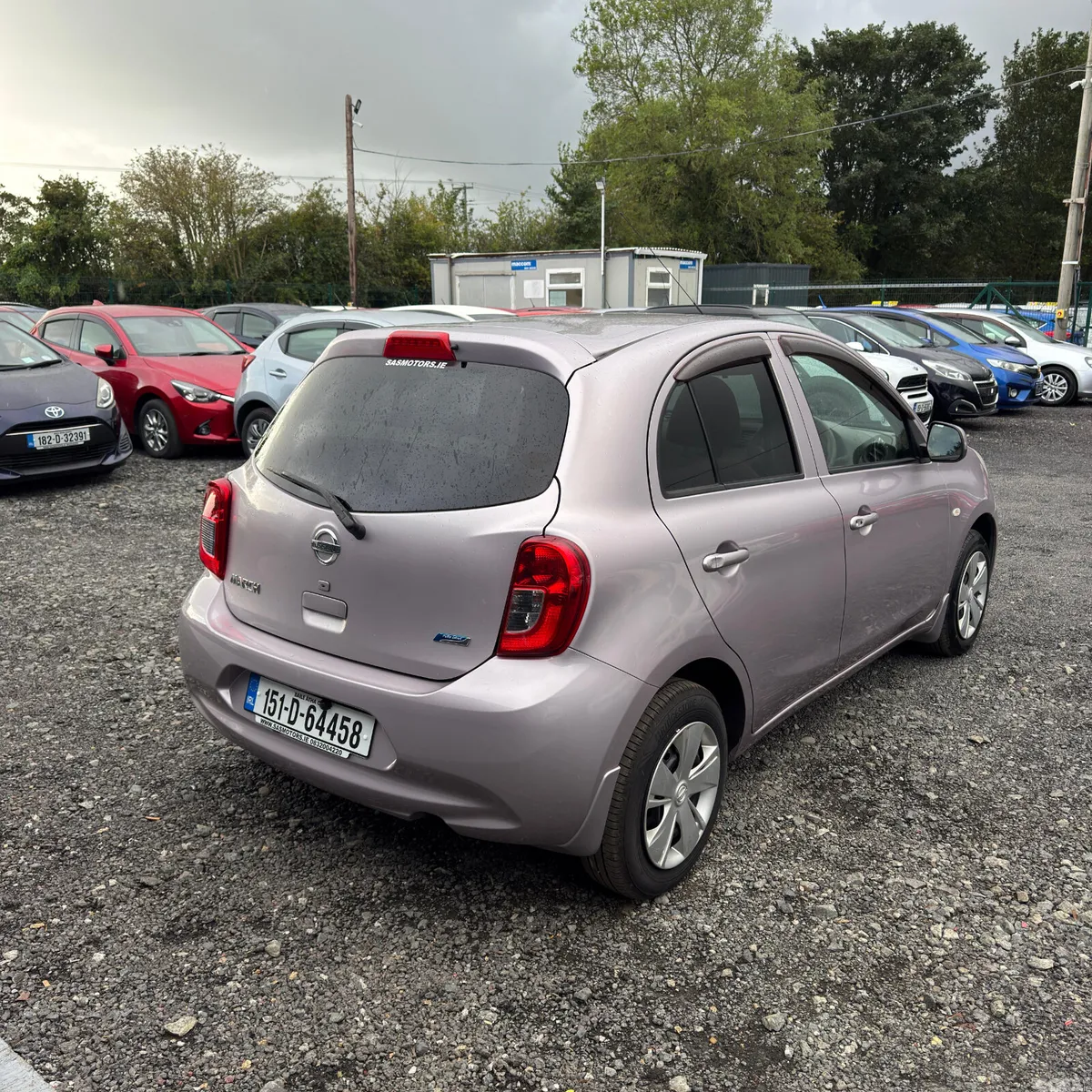 Nissan March Hatchback, Petrol, 2015, Silver