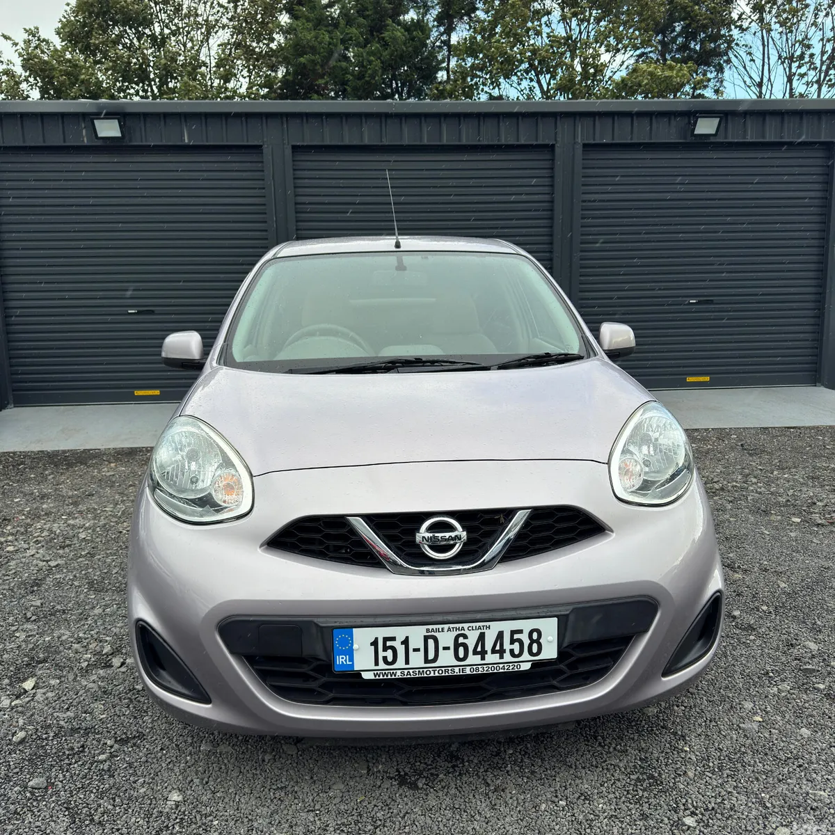 Nissan March Hatchback, Petrol, 2015, Silver