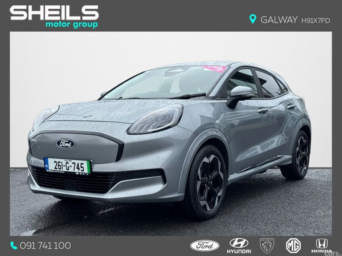 Ford Puma MPV, Electric, 2026, Grey