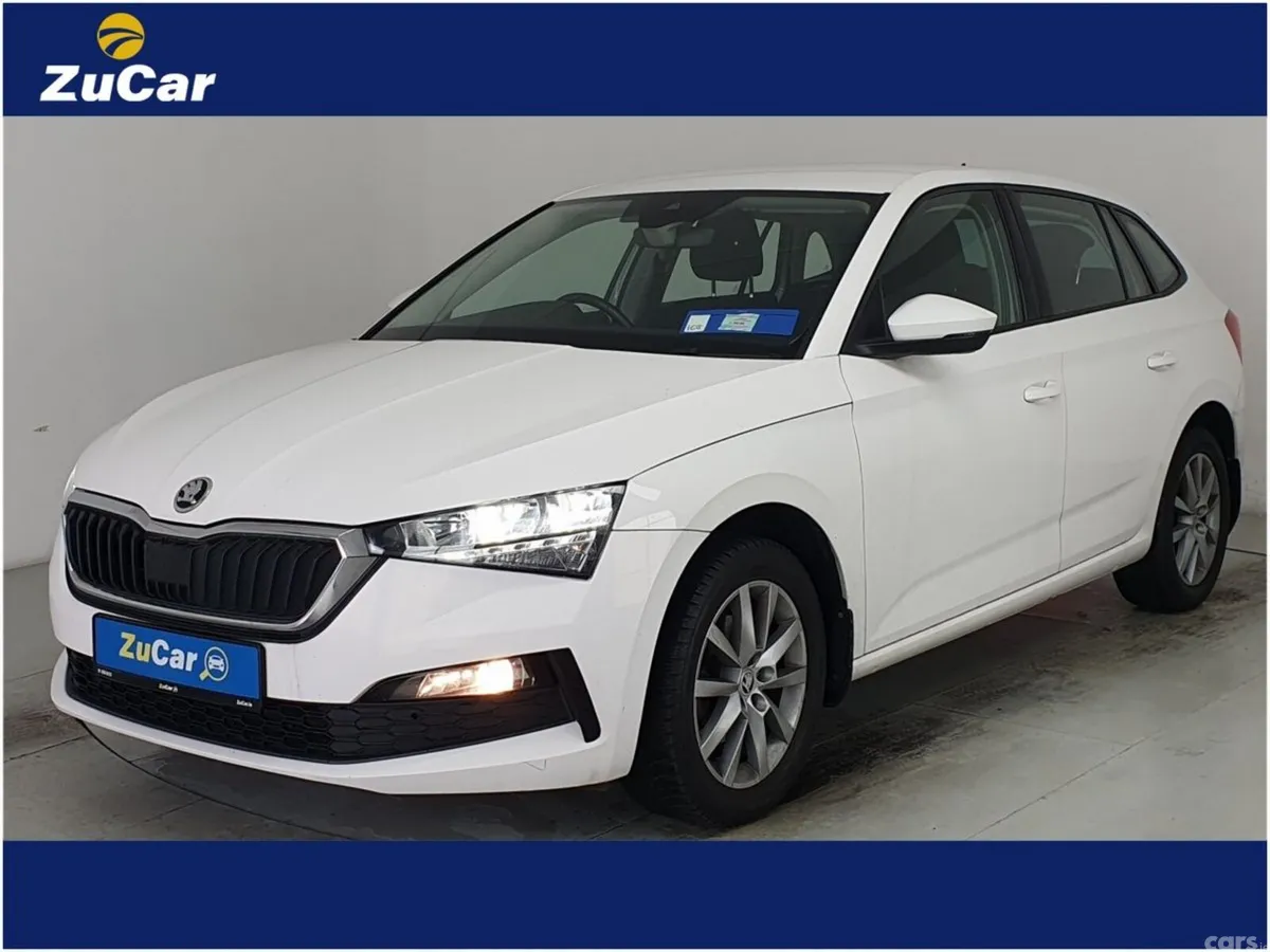 Skoda Scala Hatchback, Petrol, 2022, White