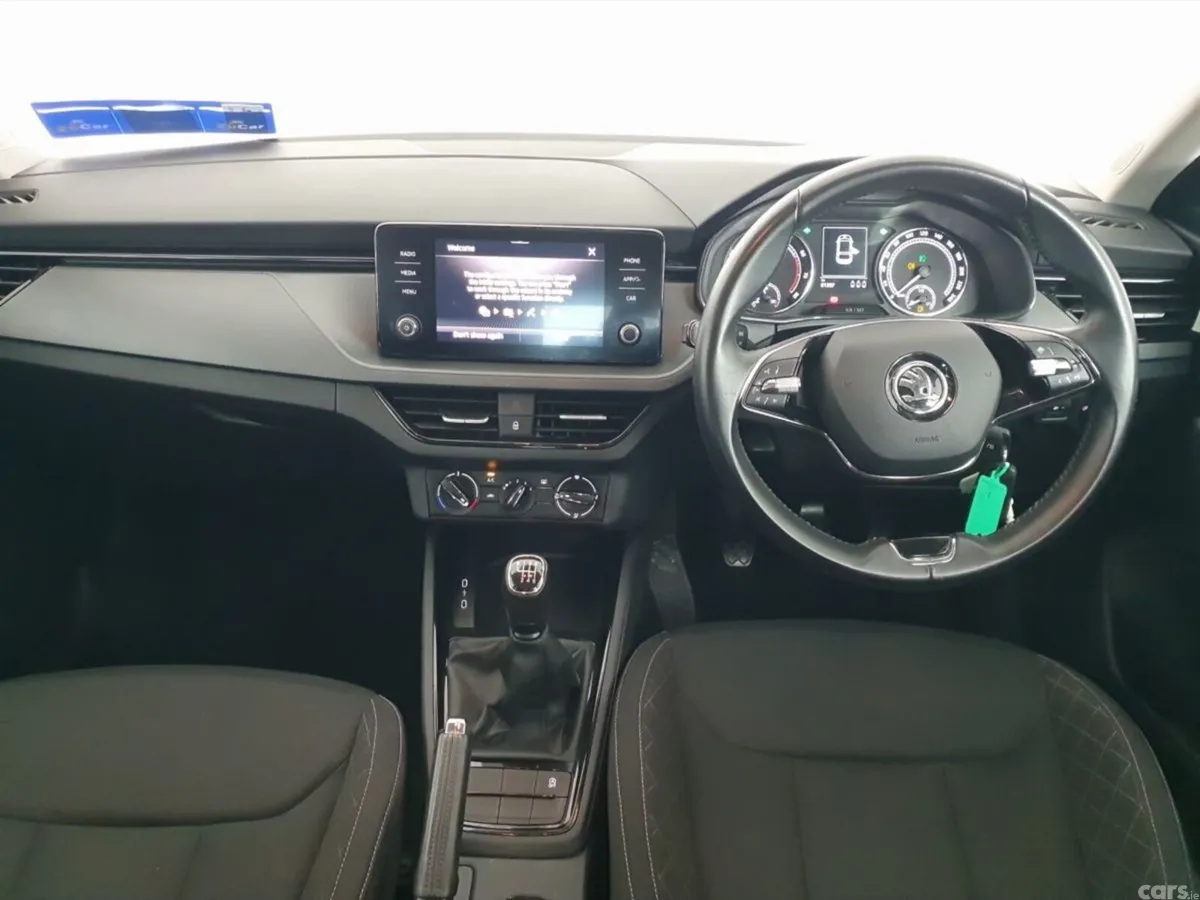 Skoda Scala Hatchback, Petrol, 2022, White