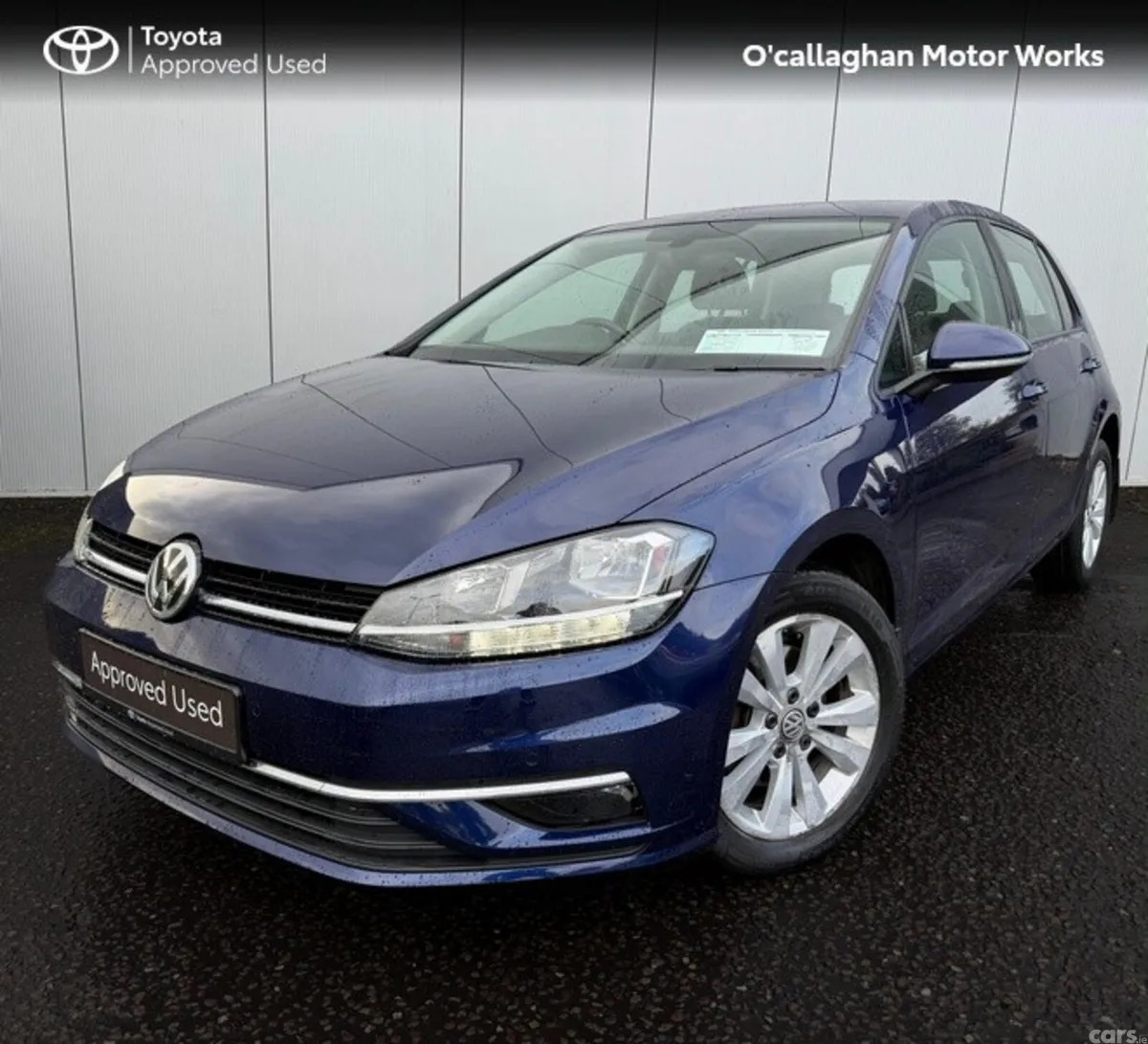 Volkswagen Golf Hatchback, Diesel, 2019, Blue