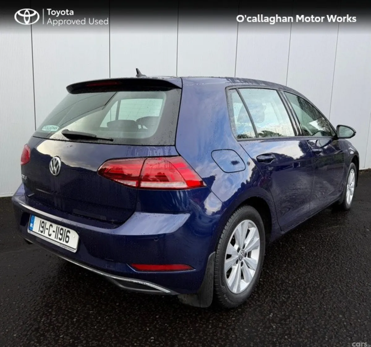 Volkswagen Golf Hatchback, Diesel, 2019, Blue