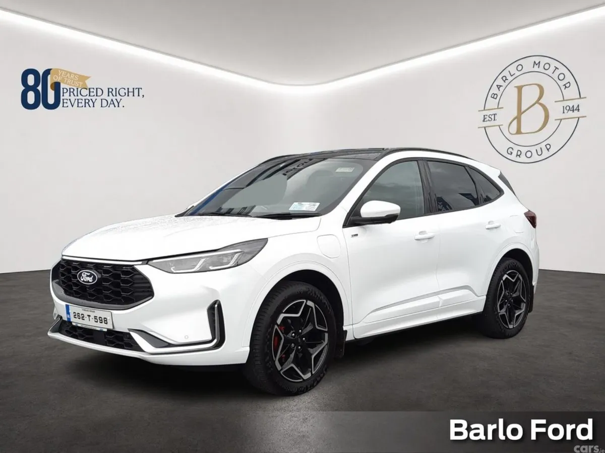 Ford Kuga SUV, Petrol Plug-in Hybrid, 2026, White
