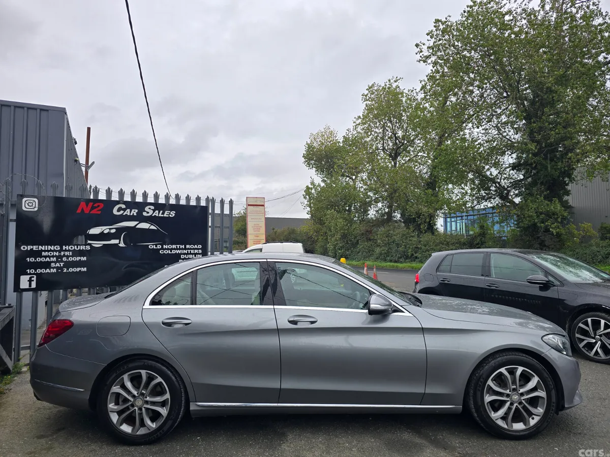 Mercedes-Benz C-Class Saloon, Diesel, 2015, Silver