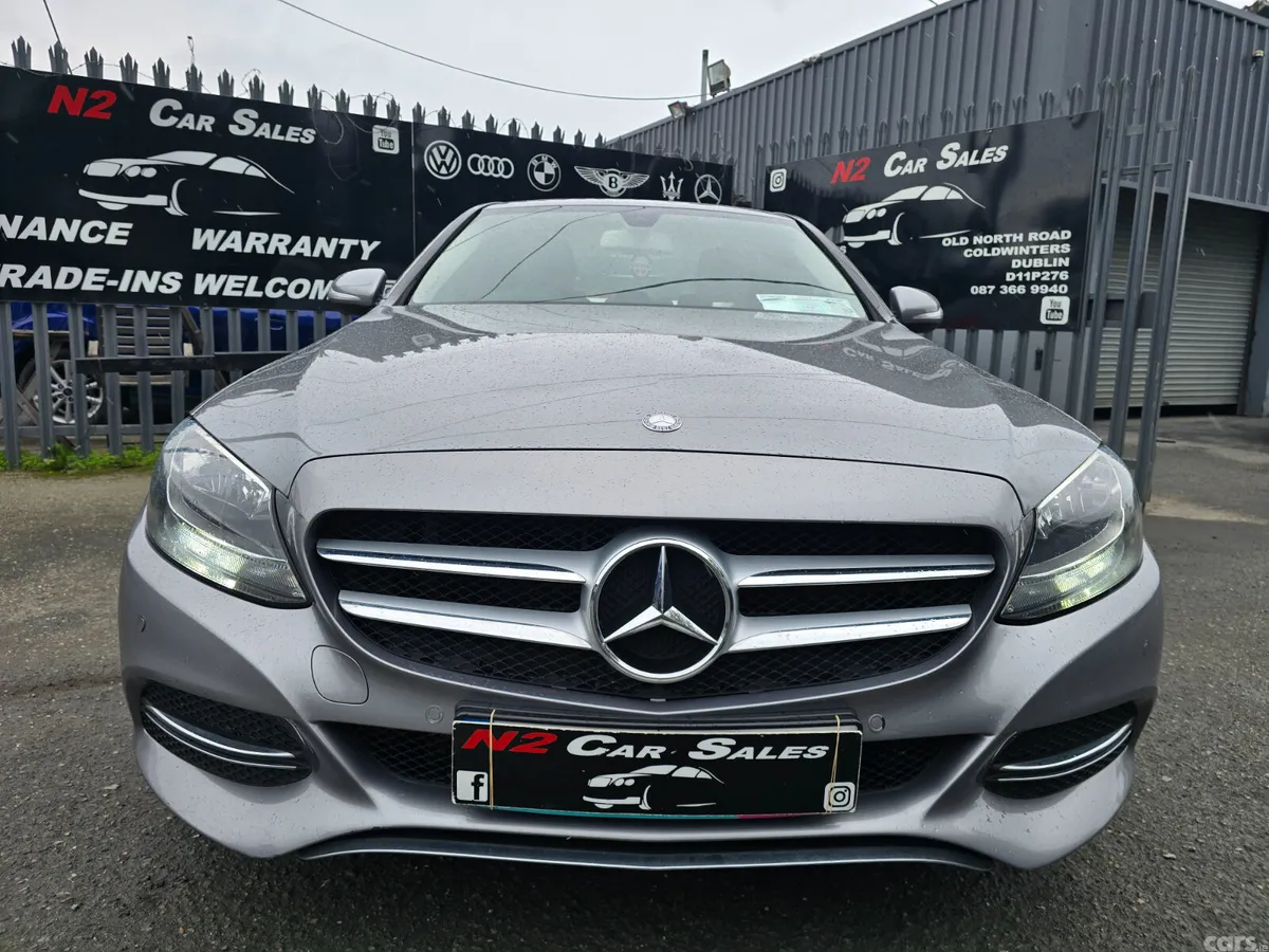 Mercedes-Benz C-Class Saloon, Diesel, 2015, Silver