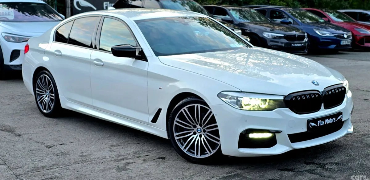 BMW 5-Series Saloon, Diesel, 2019, White