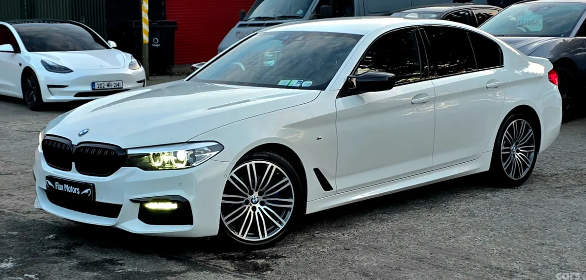 BMW 5-Series Saloon, Diesel, 2019, White