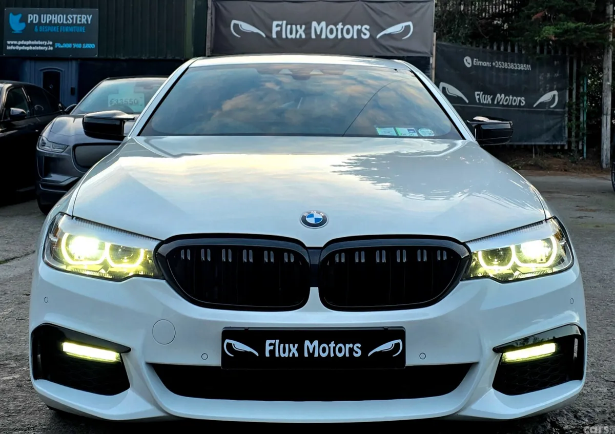 BMW 5-Series Saloon, Diesel, 2019, White