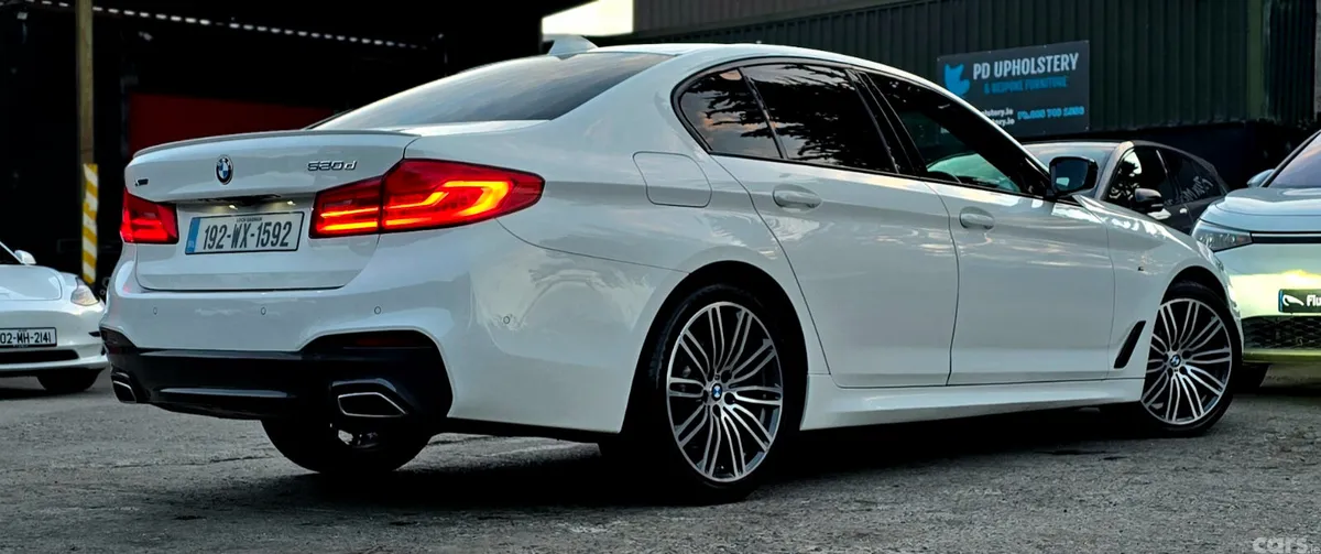 BMW 5-Series Saloon, Diesel, 2019, White