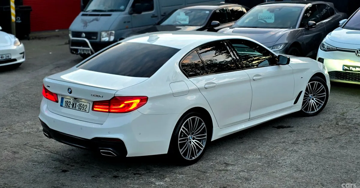 BMW 5-Series Saloon, Diesel, 2019, White