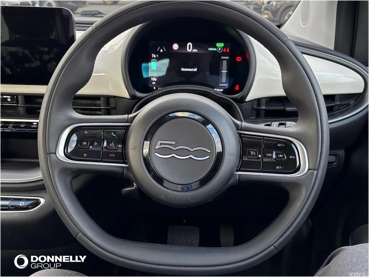 Fiat 500 Hatchback, Electric, 2024, White