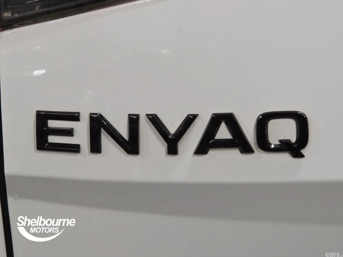 Skoda Enyaq SUV, Electric, 2023, White