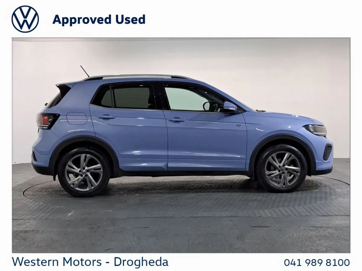 Volkswagen T-Cross Estate, Petrol, 2024, Blue
