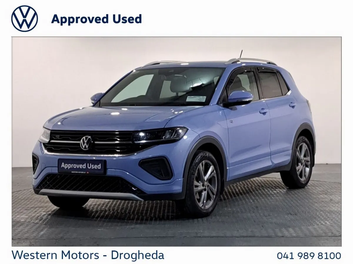 Volkswagen T-Cross Estate, Petrol, 2024, Blue