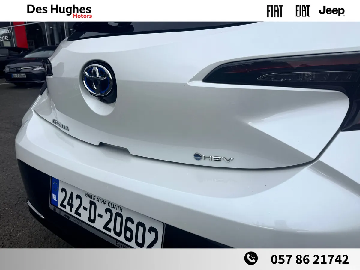 Toyota Corolla Hatchback, Petrol Hybrid, 2024, White