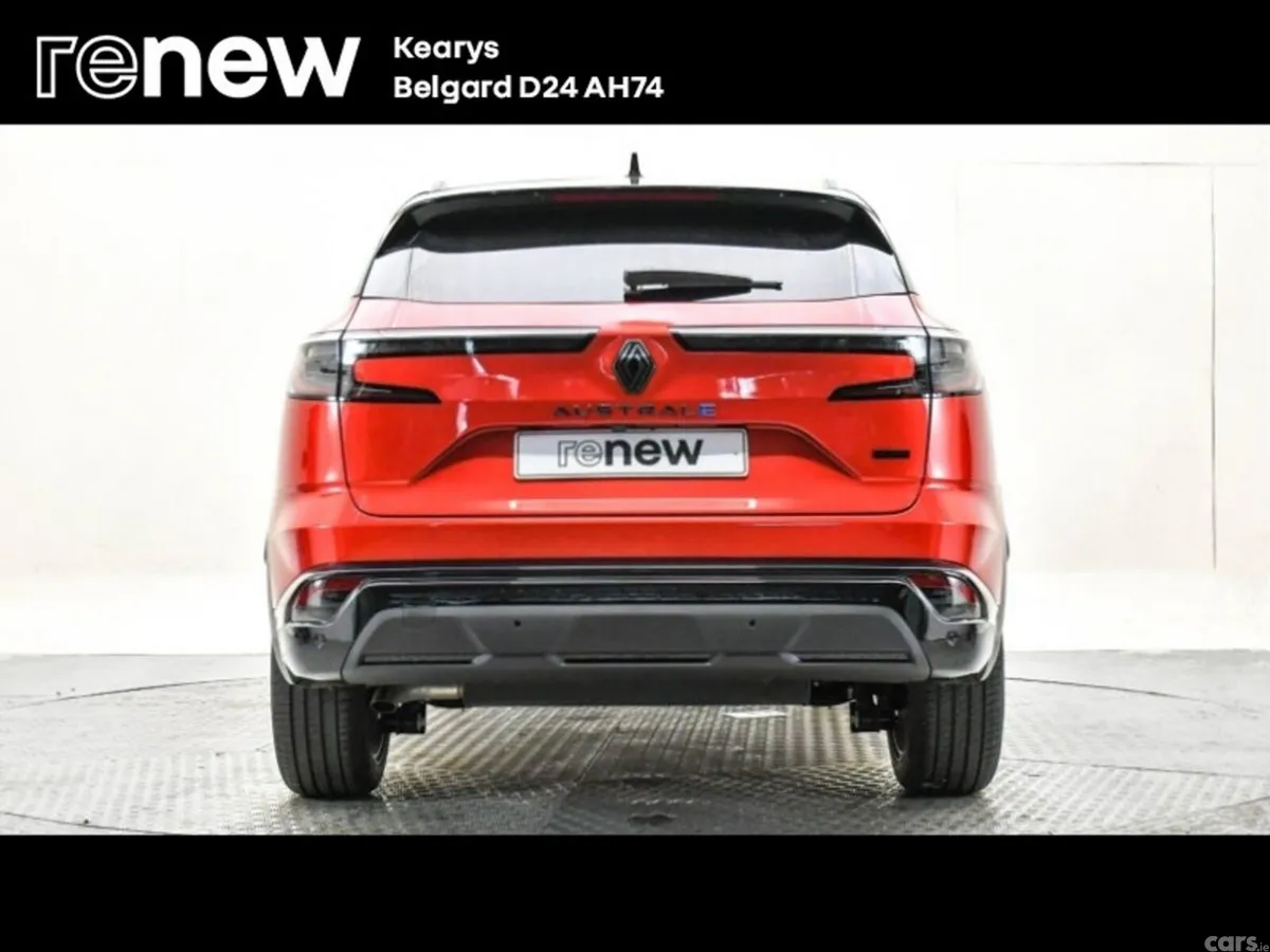 Renault Austral SUV, Petrol Hybrid, 2024, Red