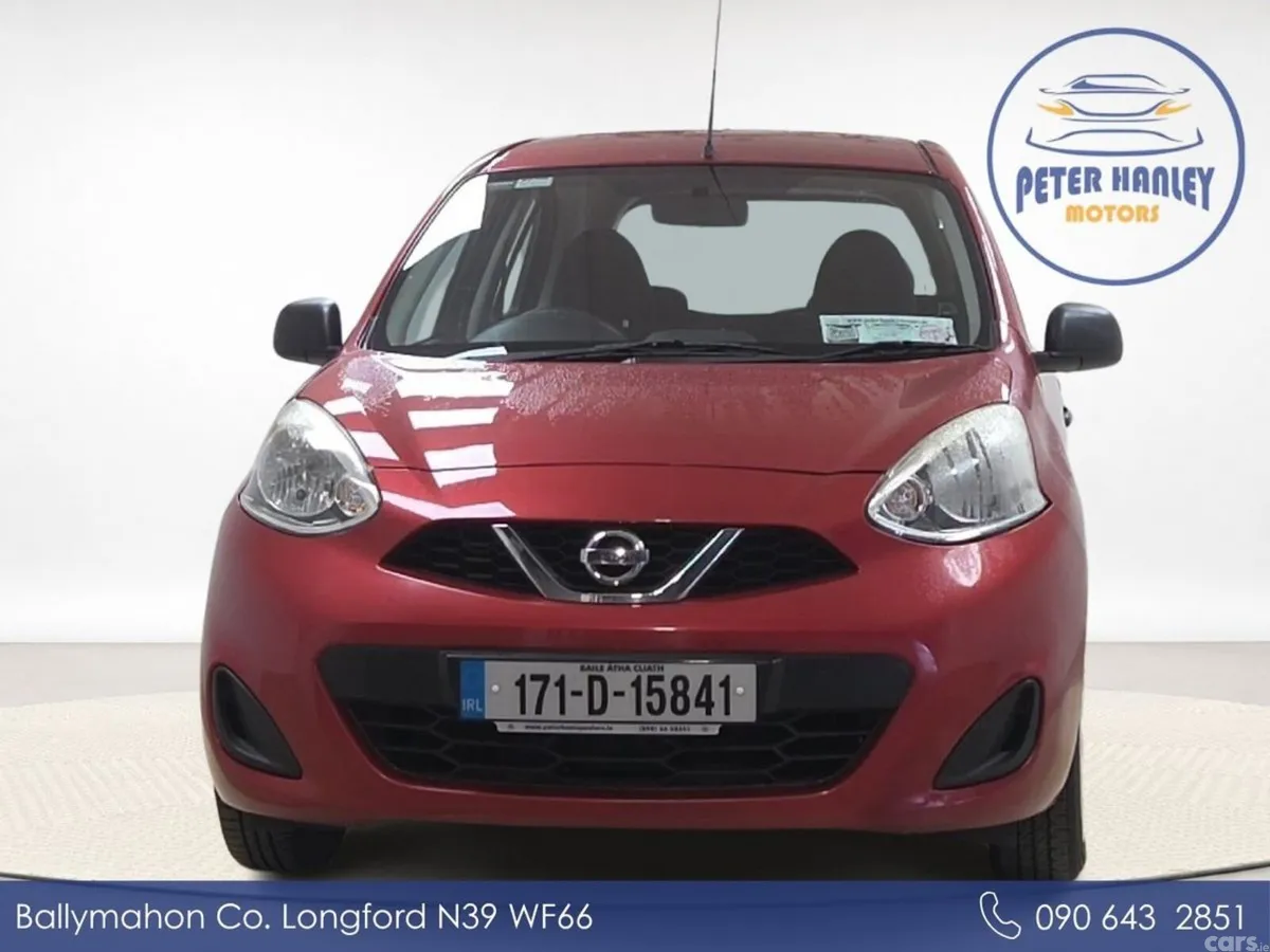 Nissan Micra Hatchback, Petrol, 2017, Red