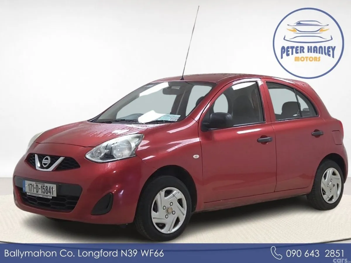 Nissan Micra Hatchback, Petrol, 2017, Red