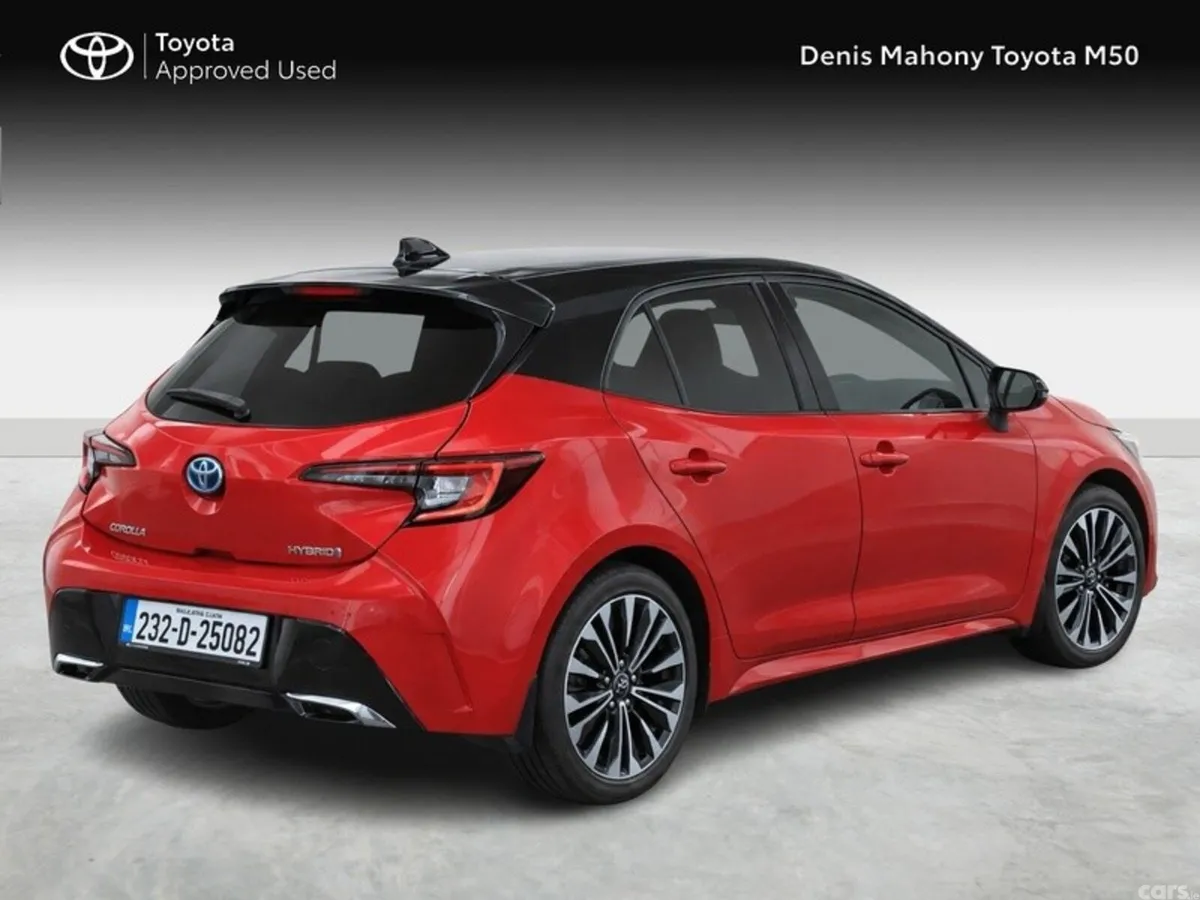 Toyota Corolla Hatchback, Petrol Hybrid, 2023, Red