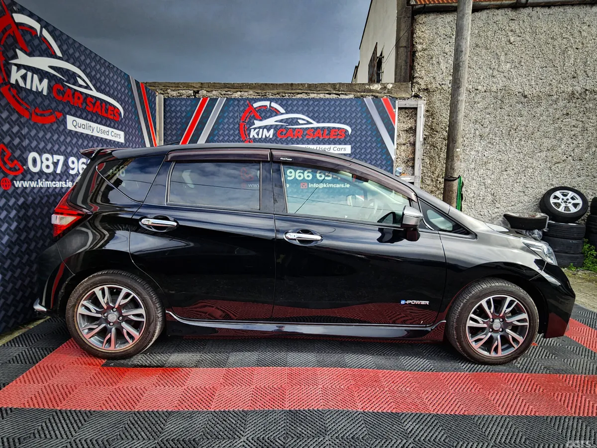 Nissan Note Hatchback, Petrol Hybrid, 2017, Black