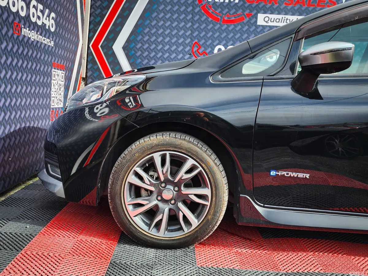 Nissan Note Hatchback, Petrol Hybrid, 2017, Black